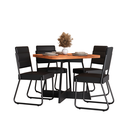 Ver imagem 2 de Conjunto Sala de Jantar 4 Cadeiras Charlotte Carraro