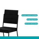 Ver imagem 7 de Conjunto Sala de Jantar 4 Cadeiras Charlotte Carraro