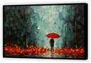 Ver imagem 6 de Quadro Decorativo Canvas Filete Abstrato Umbrela Flores Guarda Chuva Proteção Gg