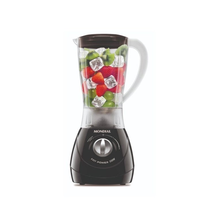 Liquidificador Mondial Easy Power L-550 Preto 2 Velocidades 550w