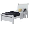 Cama Solteiro Lopas Reali - Branco - 1