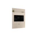 Ver imagem 1 de Painel Piso-teto New Interlagos para Tv até 65 230cm Off White Liberty Móveis