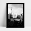 Ver imagem 1 de Quadro Decorativo Monumento Cidade Ribeirão Preto em Moldura Caixa Tacolado Moldura Trad 1cm Madeira