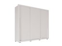 Ver imagem 1 de Guarda Roupa Casal Panamá 3 Portas 4 Gavetas Salleto Branco