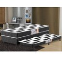 Ver imagem 2 de Cama Box Solteiro Umaflex Madrid com Cama Auxiliar 88 - Preto