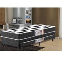 Ver imagem 3 de Cama Box Solteiro Umaflex Madrid com Cama Auxiliar 88 - Preto