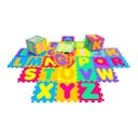 Ver imagem 1 de KIT TAPETE EVA ALFANUMÉRICO 36 PEÇAS + PEIXES 9 PÇS