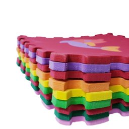 KIT TAPETE EVA ALFANUMÉRICO 36 PEÇAS + PEIXES 9 PÇS - 6
