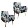 Kit 2 Poltrona Decorativa Paris - Beatriz Decor - 2