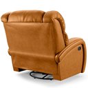 Ver mais imagens de Poltrona do Papai Sala de Cinema Reclinável Kylie Glider Manual Giratória PU Whisky G23 Gran Belo Ky