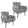 Kit 2 Poltrona Decorativa Liz B2– Beatriz Decor - 2