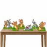 Kit Festa 6 Displays de Mesa Aniversário Tom e Jerry - 2
