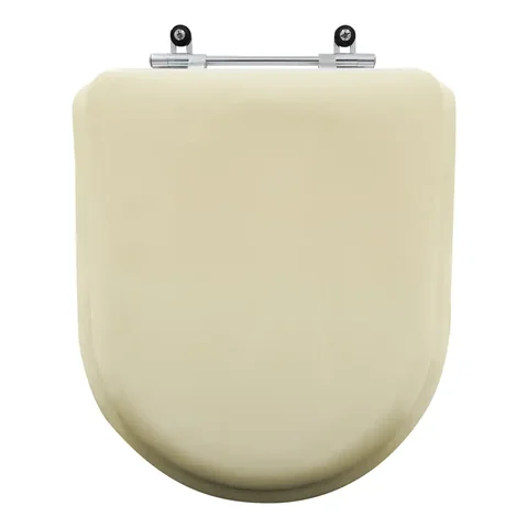 Assento Sanitario Almofadado Omega Creme para Vaso Deca