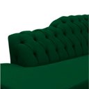 Ver imagem 5 de Recamier Decorativo Divã Styllus Lado Esquerdo Bouclé Verde
