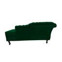 Ver mais imagens de Recamier Decorativo Divã Styllus Lado Esquerdo Bouclé Verde