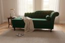 Ver imagem 1 de Recamier Decorativo Divã Styllus Lado Esquerdo Bouclé Verde