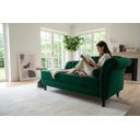 Ver imagem 2 de Recamier Decorativo Divã Styllus Lado Esquerdo Bouclé Verde