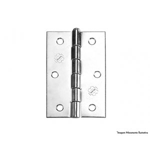 Dobradica Silvana 850 Zincada 3.1/2 3pcs Blister
