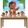 Kit 6 Displays de Mesa e Painel Moana Baby - 1