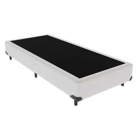 Base Box Solteiro Branco 88x188x35