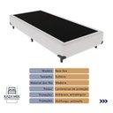 Ver imagem 2 de Base Box Solteiro Branco 88x188x35