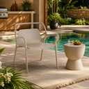 Ver imagem 1 de Poltrona para Jardim 76cm x 62cm Enjoy Bege/Fendi