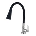 Ver imagem 1 de Torneira bica flexível 1/4 volta black dupla função bancada