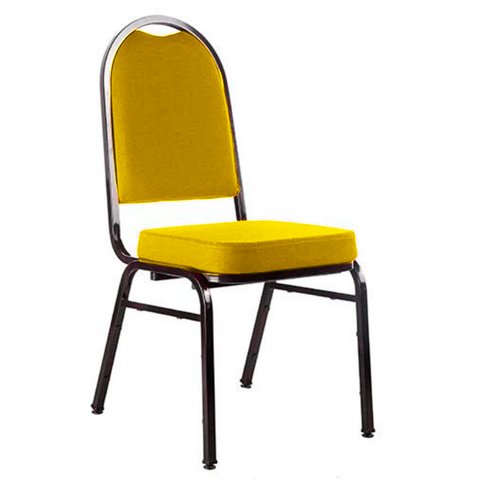 Cadeira para Hotel e Auditório Linha Hotel Amarelo