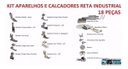 Ver imagem 2 de Máquina Reta Industrial Yamata+mesa+motor+calcadores