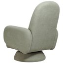 Ver imagem 7 de Poltrona de Amamentação com Balanço Giratória Cone Dolce D02 Bouclê Verde Oliva C-199 - Lyam Decor