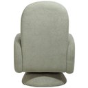 Ver mais imagens de Poltrona de Amamentação com Balanço Giratória Cone Dolce D02 Bouclê Verde Oliva C-199 - Lyam Decor