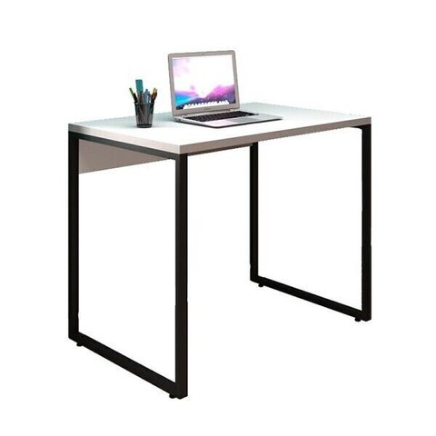 Mesa de Escritório Office Industrial 90 Branco - Pr Móveis