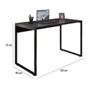 Ver imagem 3 de Mesa de Escritório Office Industrial 120 Preto - Pr Móveis