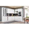 Cozinha Completa Americana 10 Peças com Cristaleira Branco Hp - Móveis Henn - 2