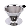 01 Coador de Café Pour Over em Inox Não Precisa de Filtro - 8