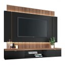 Ver imagem 2 de Painel para TV até 55 Polegadas Illusion Hb Móveis Preto/Nature