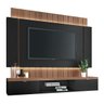 Painel para TV até 55 Polegadas Illusion Hb Móveis Preto/Nature - 2