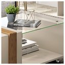 Ver imagem 4 de Mesa De Centro Para Sala De Estar Nubia Off White/Buriti - Caemmun