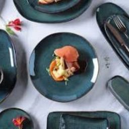 Travessa Oval Rasa Média Stoneware Bio Oceano Porto Brasil - 4