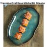 Travessa Oval Rasa Média Stoneware Bio Oceano Porto Brasil - 3
