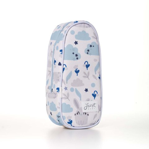 Porta Mamadeira Térmico Bunny Azul Just Baby Frasqueira Térmica