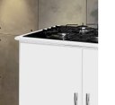 Ver imagem 3 de Balcao Luanda p/ cooktop 04 bocas cor branca 02 portas PASSE BEM