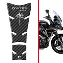 Ver imagem 2 de Adesivo Protetor Tanque Moto Zontes R350 Z350 T350x