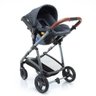 Carrinho de Bebê Travel System Epic Lite Trio Infanti Grey Vintage (detalhes Em Couro) - Infanti - 3