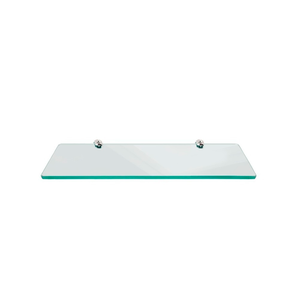 Prateleira de Vidro 8mm Porta Shampoo 40x10cm