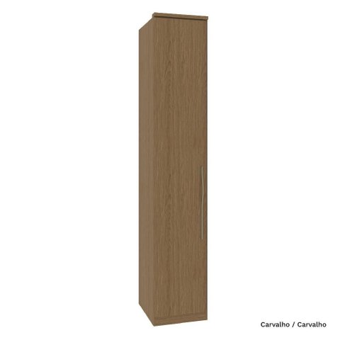 Guarda Roupa Modulado 01 Porta 43cm com 234cm Altura Setiba - Carvalho