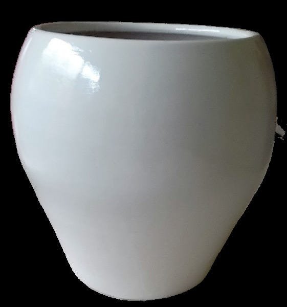 Vaso decorativo em fibra de vidro - Vaso Bojo