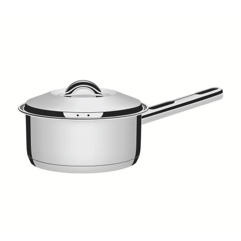 Panela em Aço Inox Linha Solar Fundo Triplo 16 Cm Ø 1,4l Pit7 - Tramontina 62501160