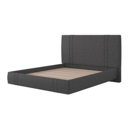 Cama Flutuante Star Casal em Linho Sky Box Preto - 3