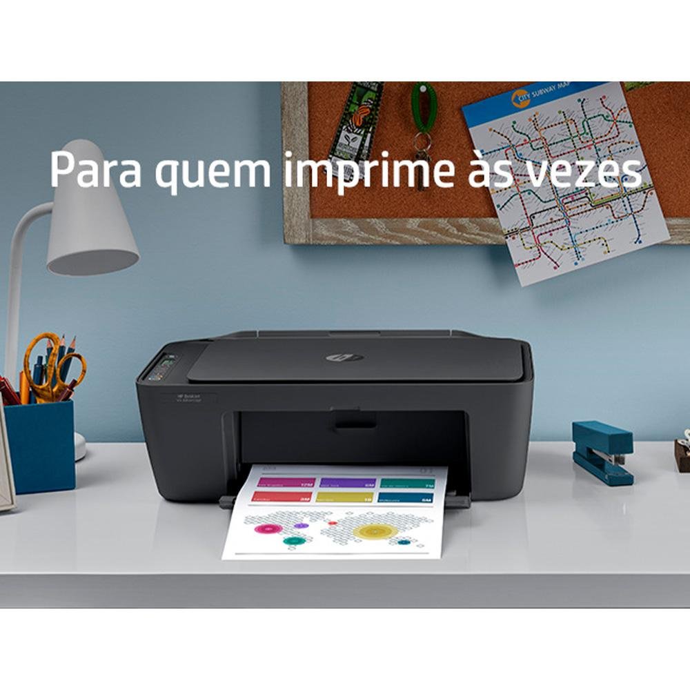 Impressora Multifuncional HP Deskjet 2774 - 3